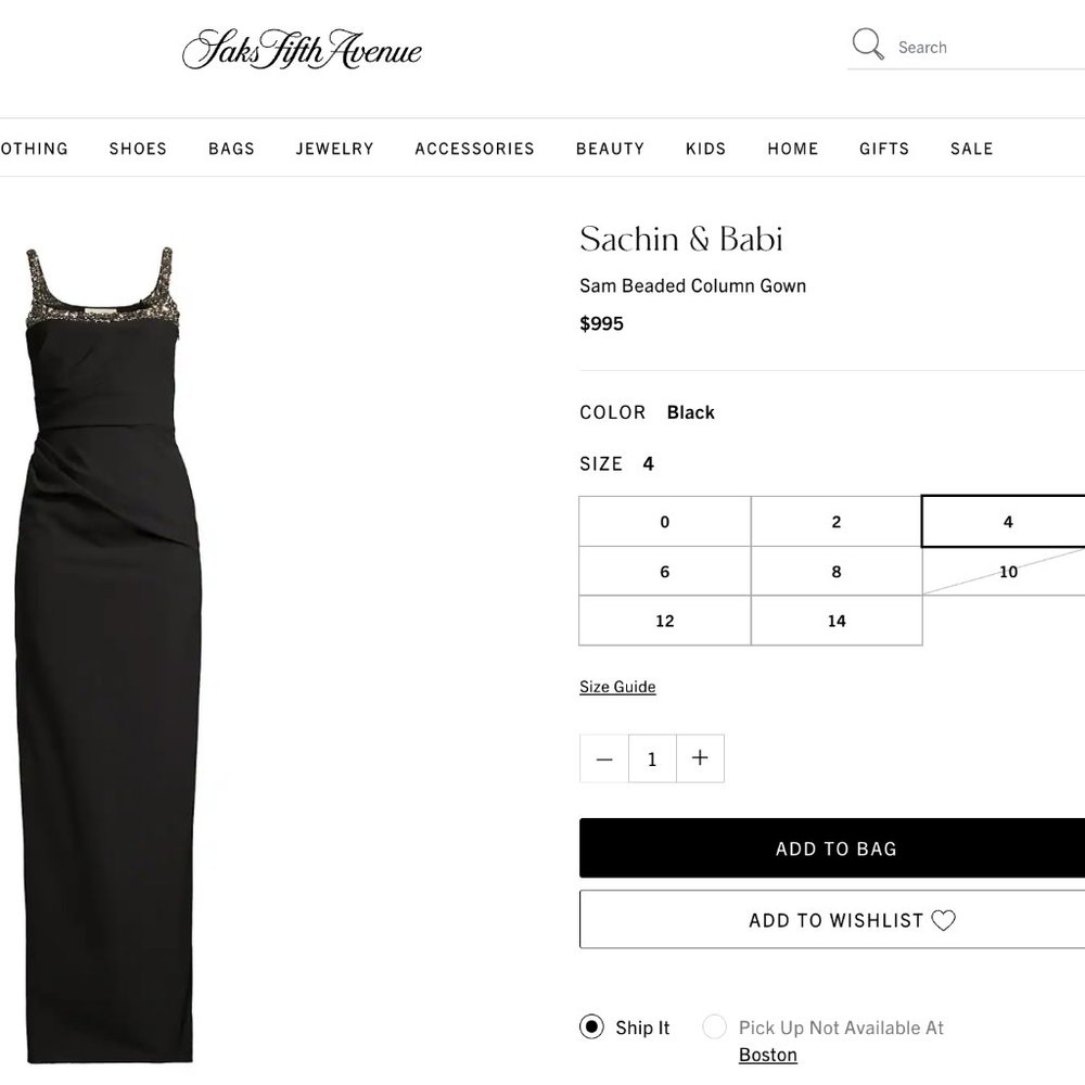 Sachin + Babi - WORN ONCE FOR 3 HOURS - BRAND NEW